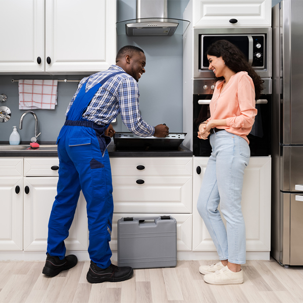 what kind of warranty do you offer on your cooktop repair services in Lisle